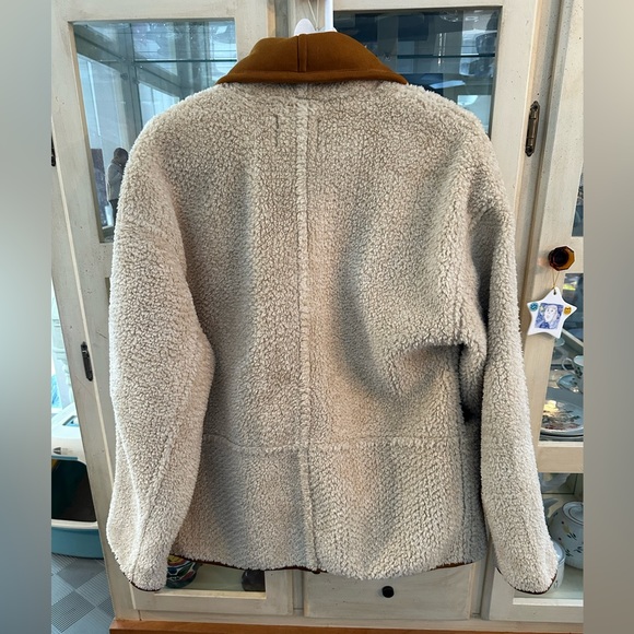 ASOS faux shearling coast size 6 - Picture 2 of 11